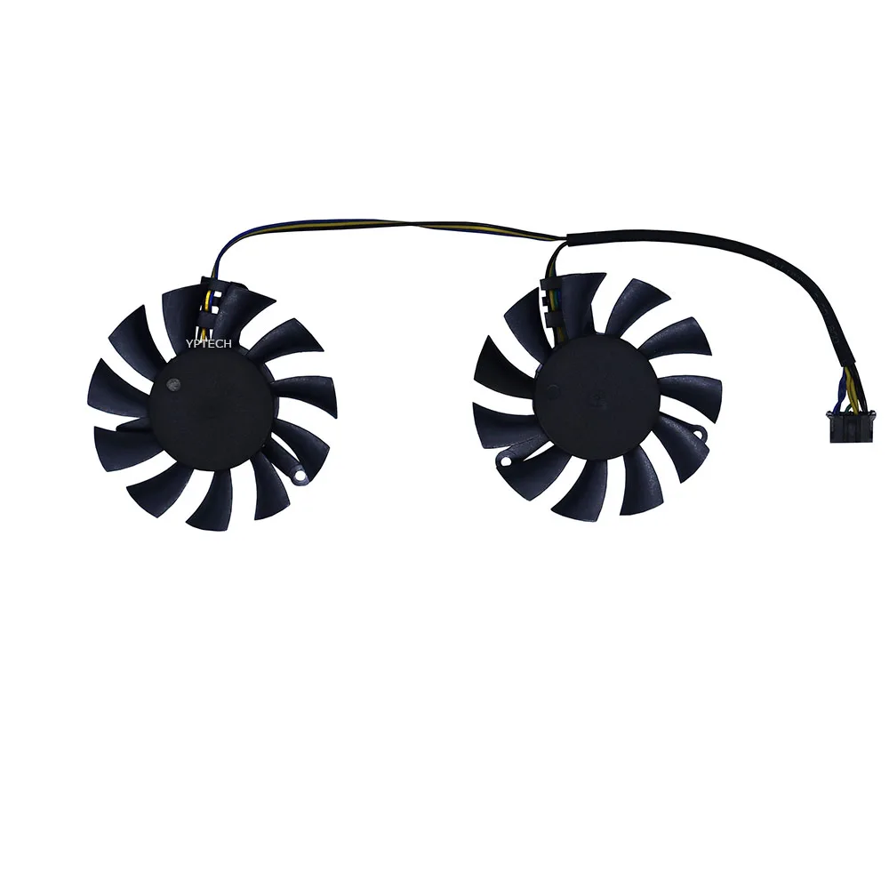 HA5510H12SF-Z,Graphics Card Cooler GPU Video Cards Fan For MSI RTX3050 LP 6G,For MSI RTX 3050 Low Profile OC 6GB,2Pcs/Set