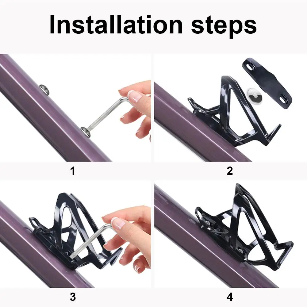 Fahrrad für Airtag Locator Wasserkocher Ständer Straße Auto Standort Anti-Diebstahl Wasserkocher Ständer Mountainbike Reiten Wasser Tasse Ständer Flaschenhalter