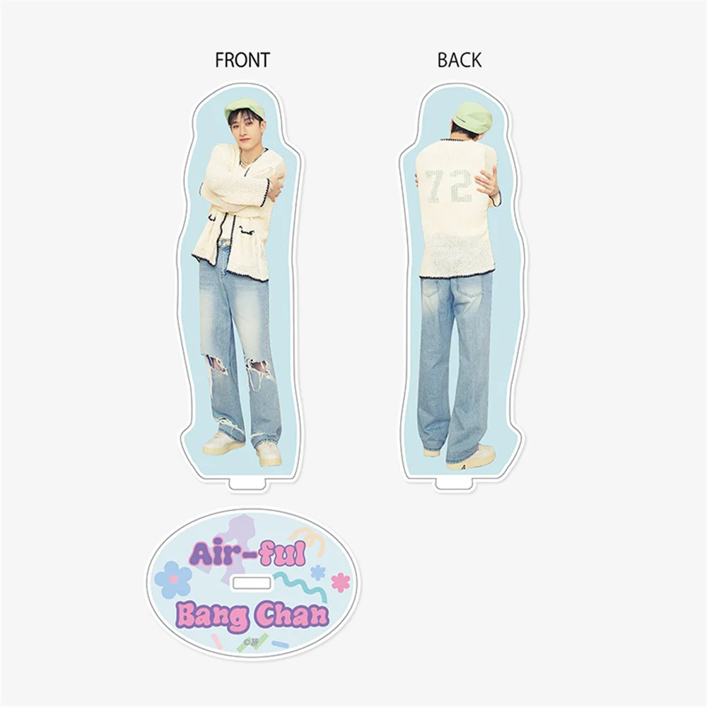 Kpop IDOL Season Greetings New Acrylic Stand Figure Desktop Decoration Seo Chang-Bin HyunJin Felix Bangchan I.N Fans Gifts