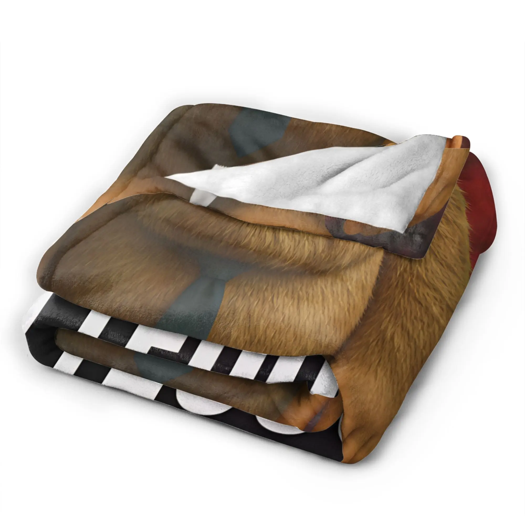 Matteooo Italian Brainrot Meme Soft Cozy Blanket For Couch Bed  Print Bedding Throws Winter Plane Travel Flannel Bedspread