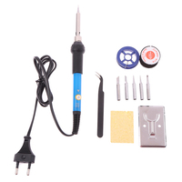 Adjustable Temperature Electric Soldering Iron 220V 60W Multifunctional Welding Solder Rework Station Heat Repair Tools