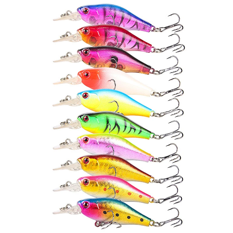 1Pcs Mini Minnow Fishing Lure Floating 7.1cm7g Swing Pesca Crankbait Jerkbait Hard Bait Tackle Artificial Lures Crank Swimbait