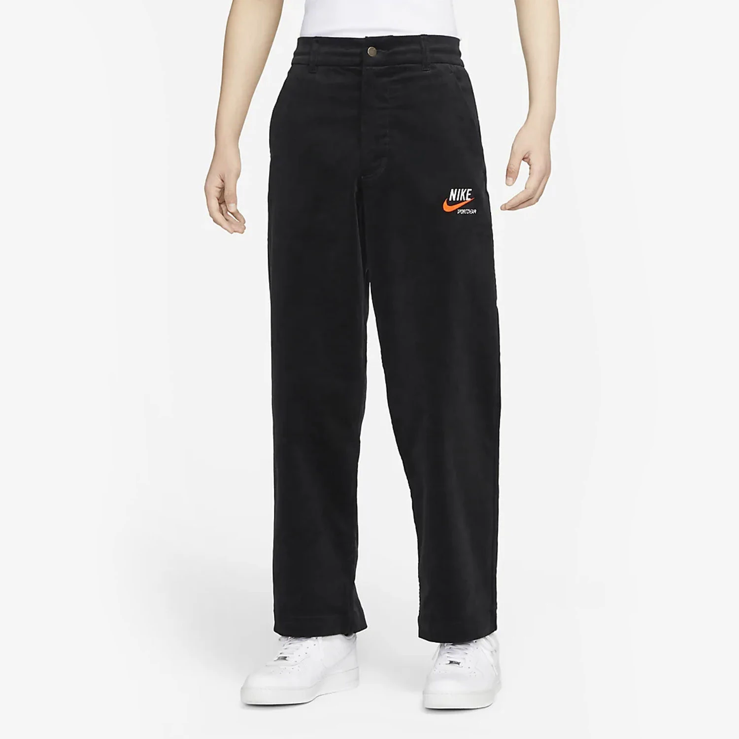 

Nike Official Authentic New Men's Loose Breathable Embroidered Casual Straight Pants DX0001-010