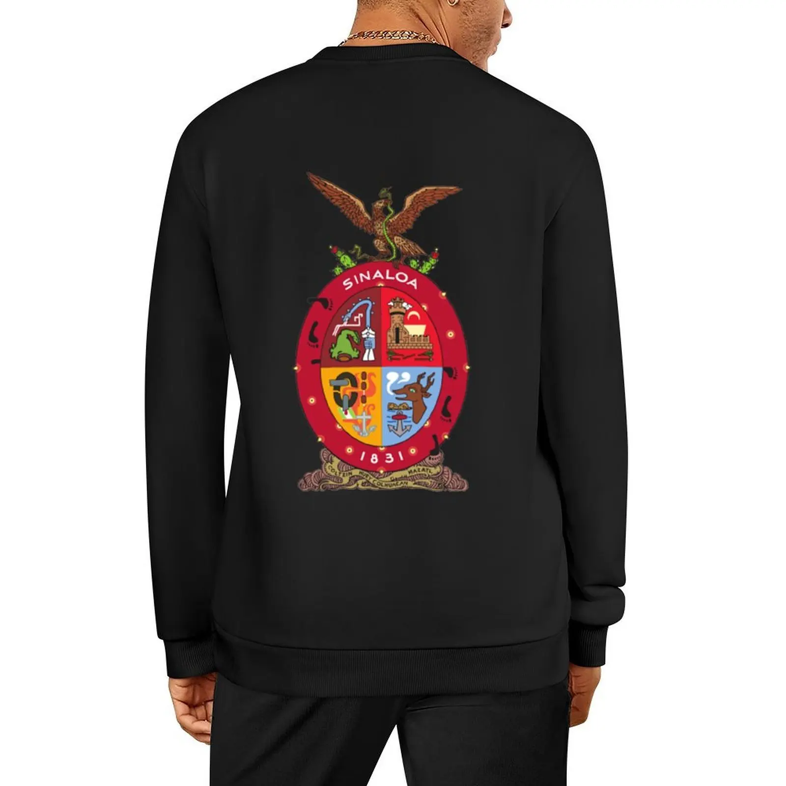 

SINALOA Pullover autumn clothes graphic t shirts men clothes for men autumn jacket men pullover