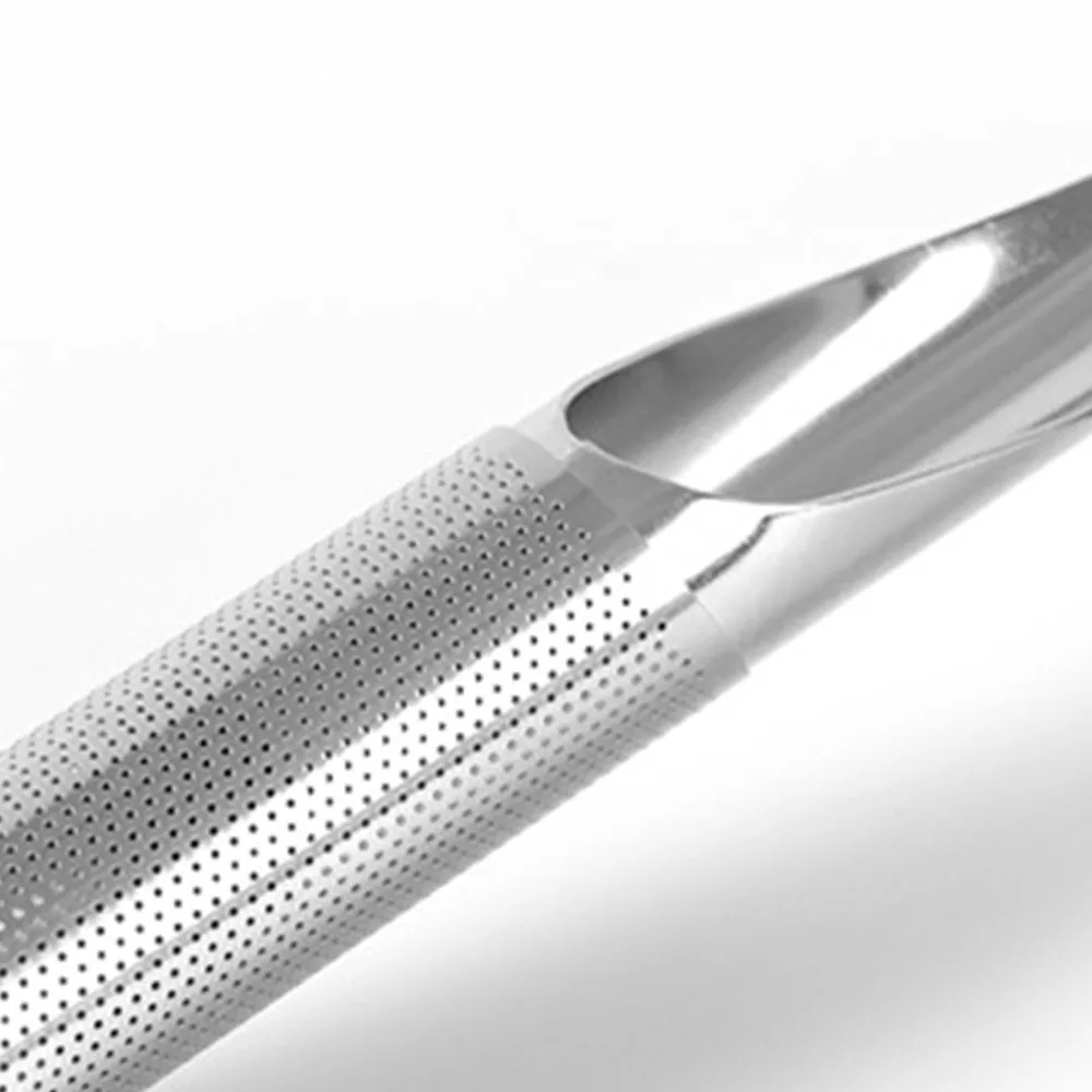Stainless Steel Tea Infuser Long Handle Extra Fine Mesh Tea Strainer Hanging Hook Fine Holes Loose Leaf Tea Steeper Tea Brewing