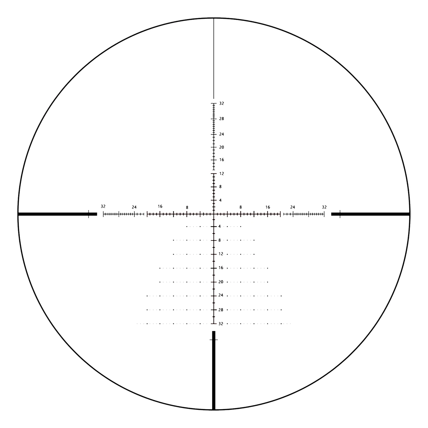 T-Eagle MR 1-8X24 IR-RU Optics Rifle Scope Hunting Riflescope Optical Aim Collimator Tactical Gun Sight Green Illumination