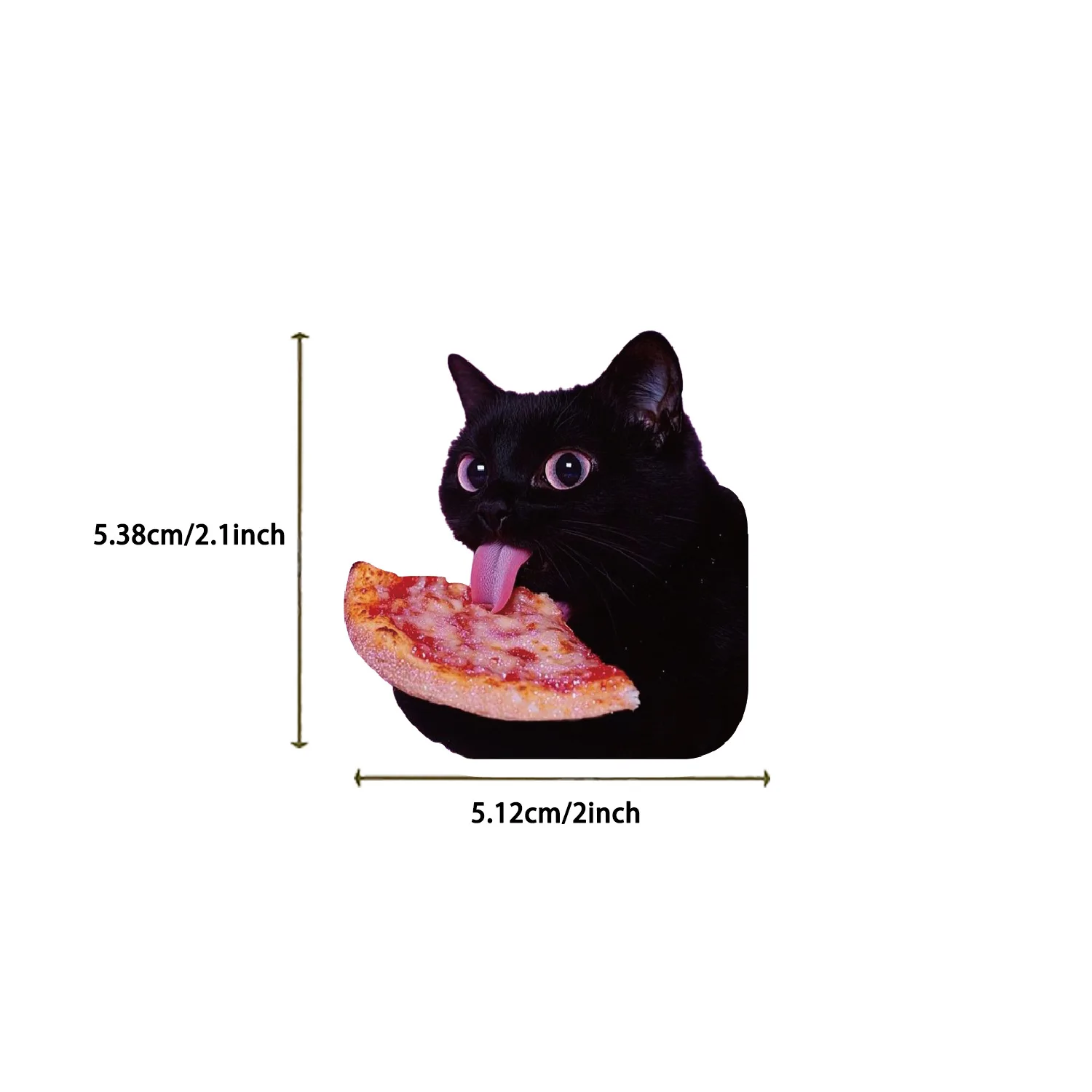 50Pcs Creative Network Popular Cat Meme Collection Hand Account DIY Graffiti Stickers Water Cup Skateboard Stickers Toys image 5
