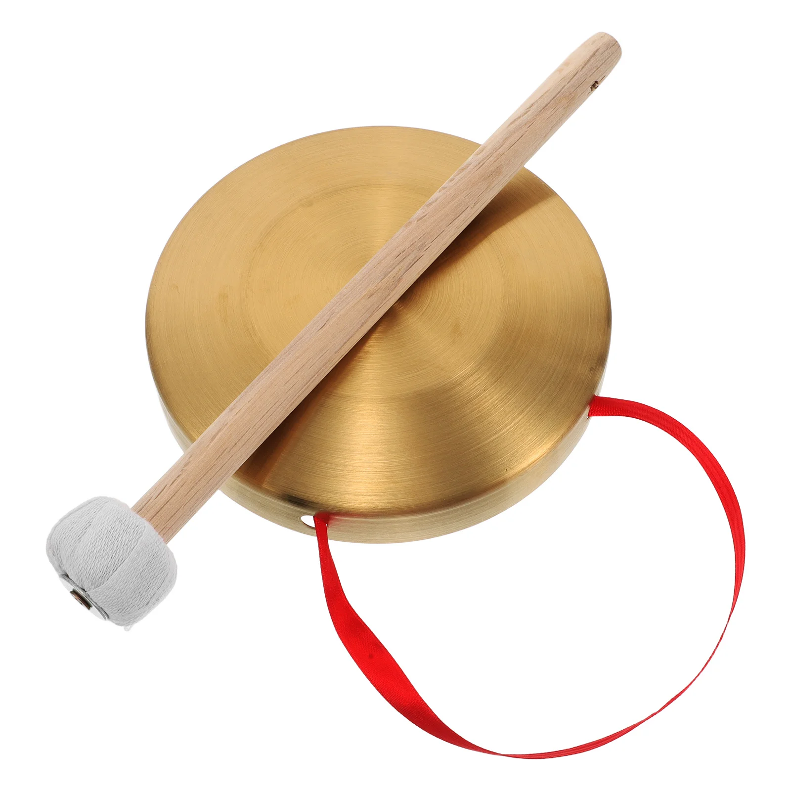 1Set 15Cm Mini Gong Handheld Chinesische Percussion Instrument Für Kinder Musik Klasse Meditation Schule Tragbare Legierung Kupfer handwerk