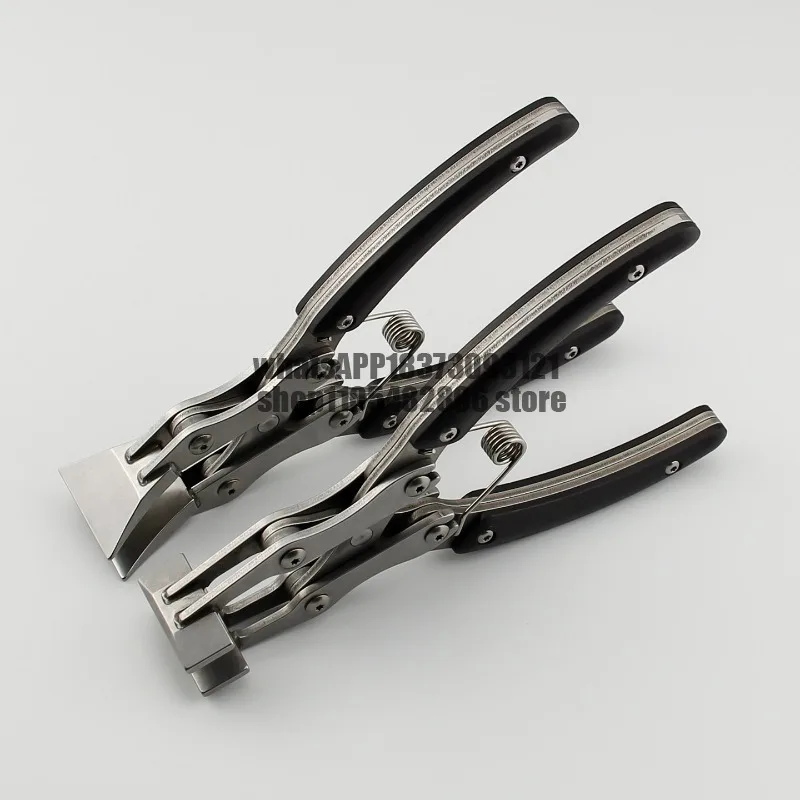Stainless steel parallel pliers, edge pressing pliers, leather pressing line clamping tool