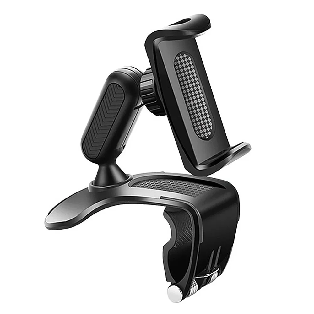 for iPhone Samsung Xiaomi Car Phone Holder Dash Board Portable Car Holder Mount Stand GPS Auto Clip Smartphone Stand Bracket