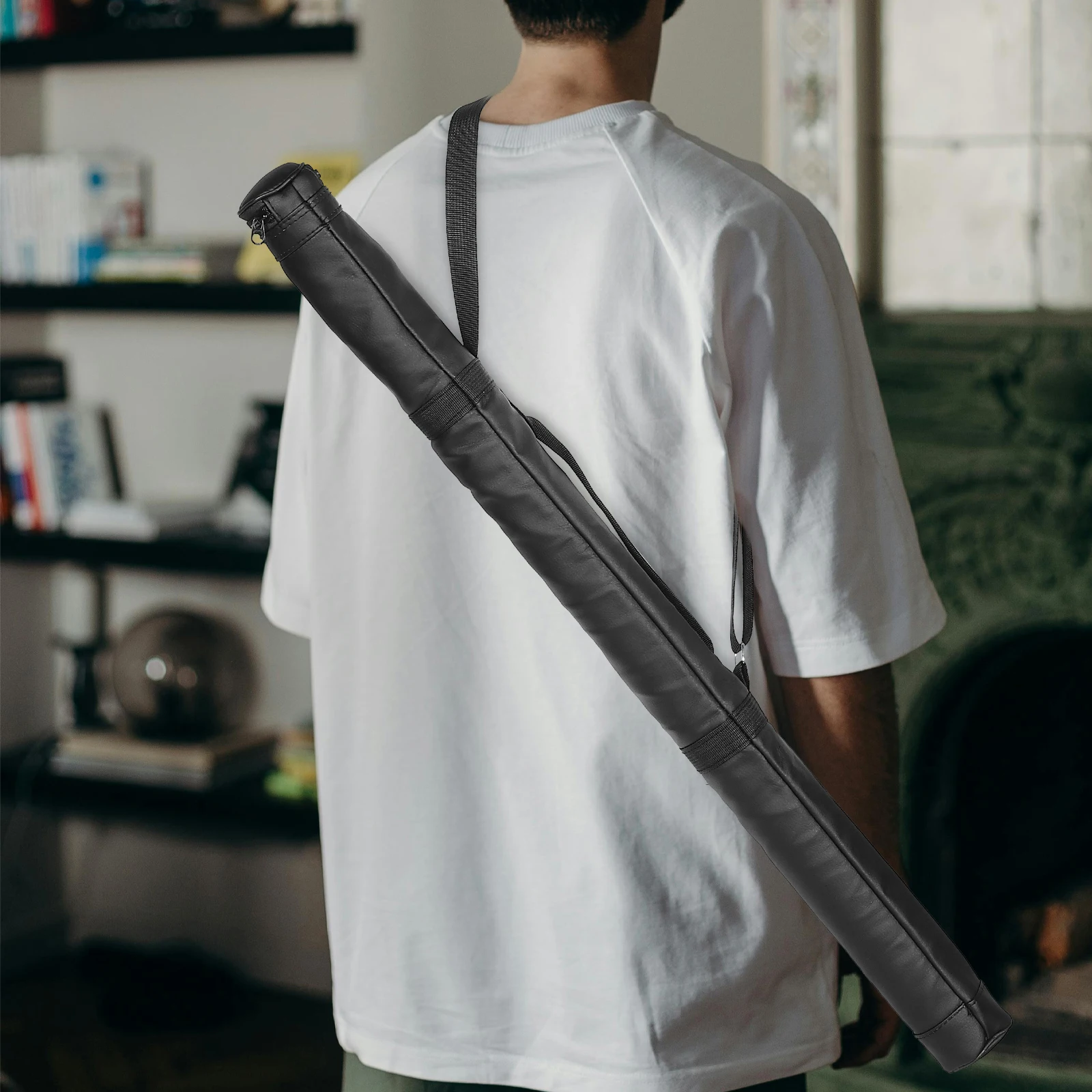 Honkbalknuppel Tas Grote capaciteit Pu-materiaal Verstelbare schouderriem voor honkbal Softbaluitrusting Opbergtas