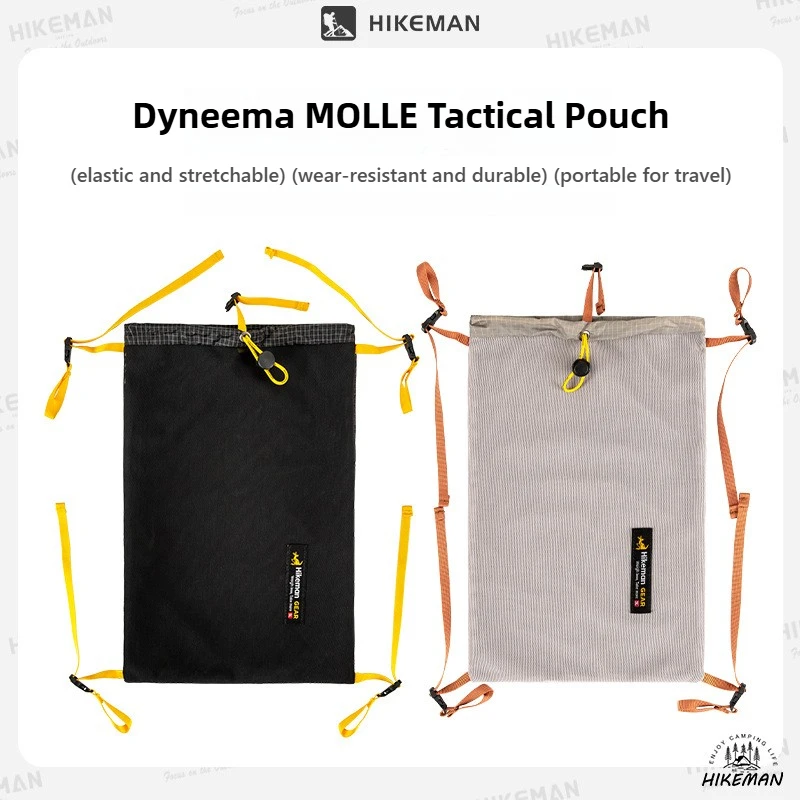 

Тактическая сумка HIKEMAN Dyneema MOLLE — водонепроницаемый органайзер EDC для походов, рюкзак, аксессуары и уличное снаряжение