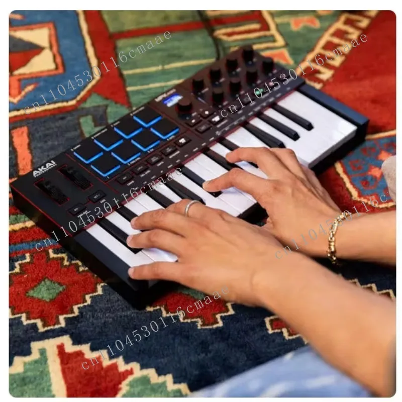 Akai MPK MINI MK3 PLUS 25-key MIDI Keyboard Arranger Music Controller with Drum Pad MK4 37-key