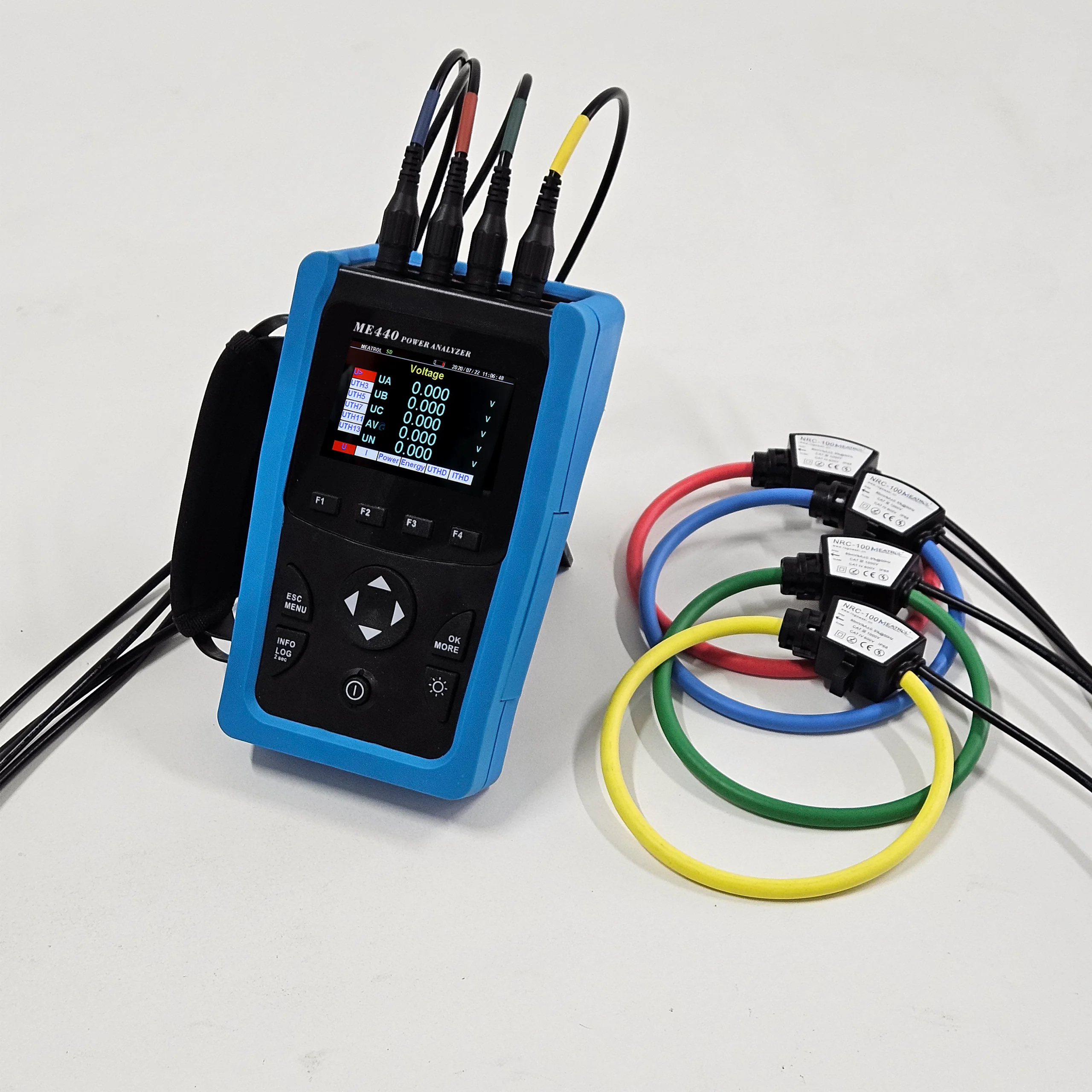 

ME440 & MRC-36 3P4W Power Quality Analyzer 4G Network Analyser Electric Meter Handheld Power Meter