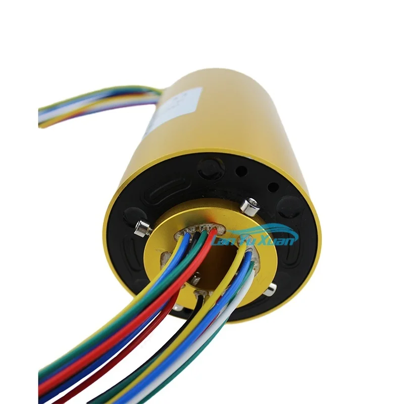 

YUMO hot sale for pneumatic rotating shaft installation of OD 86mm with18 circuits of slip ring