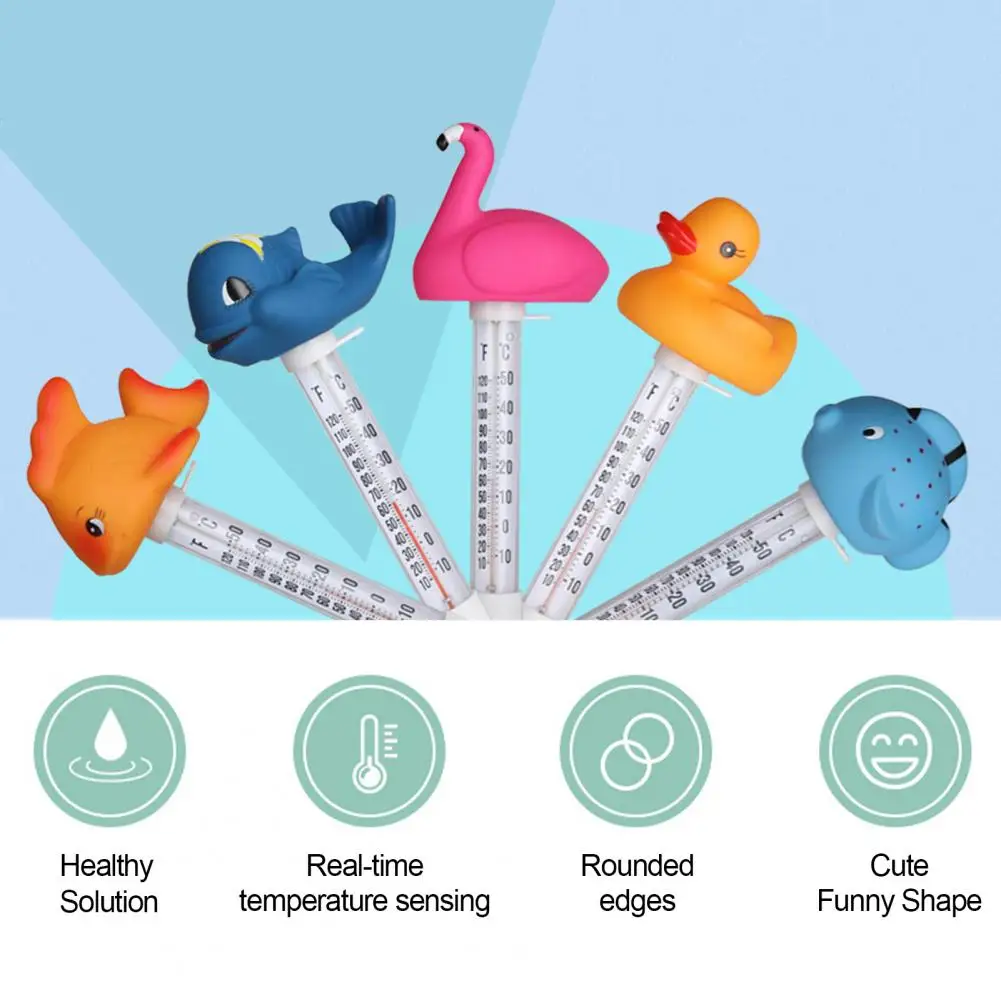 Schwimmendes Schwimmbad thermometer schwimmendes Enten bad thermometer für einfache Wasser temperatur messung Badewannen heiß für Babys