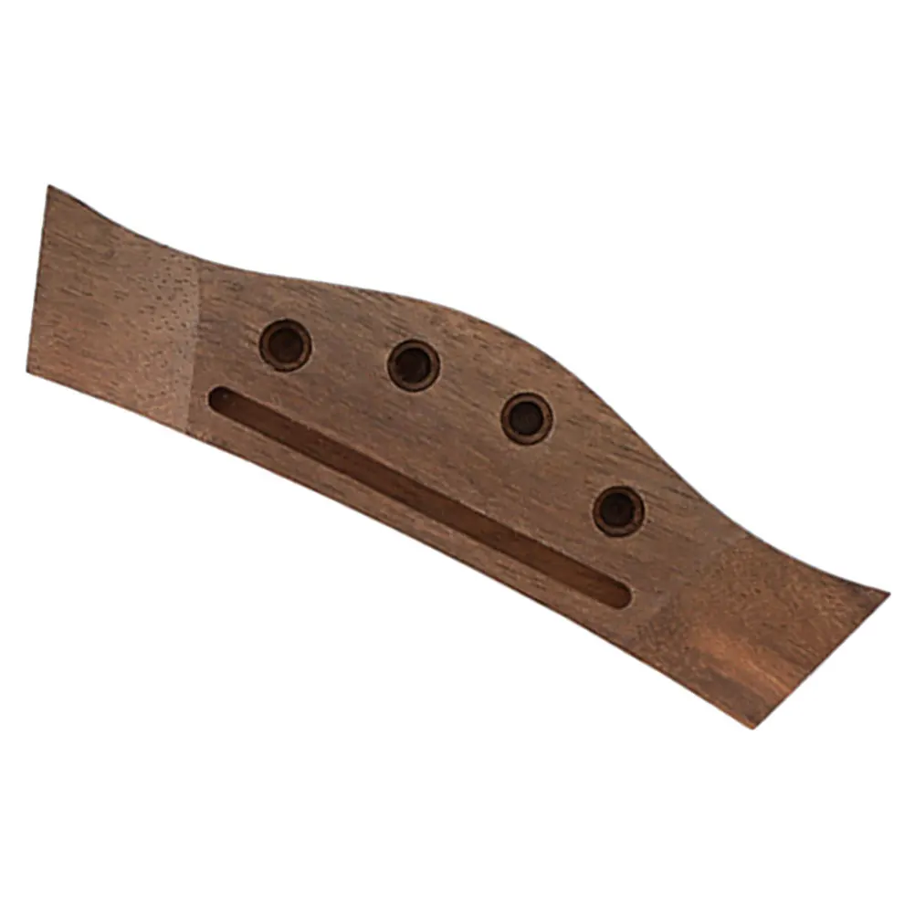 Langlebige, robuste Gitarrenbrücke, akustisches 4-saitiges Ersatzteil, hohe Härte, praktisches Zubehör, Gitarrenbrücke