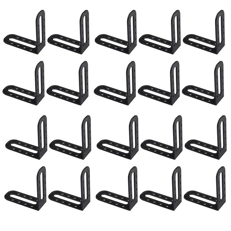 50Pcs Angle Leveling Tool Household Ceramic Tile Leveler Sticking Male Angle Fixed Position Adjustment Auxiliary Tool