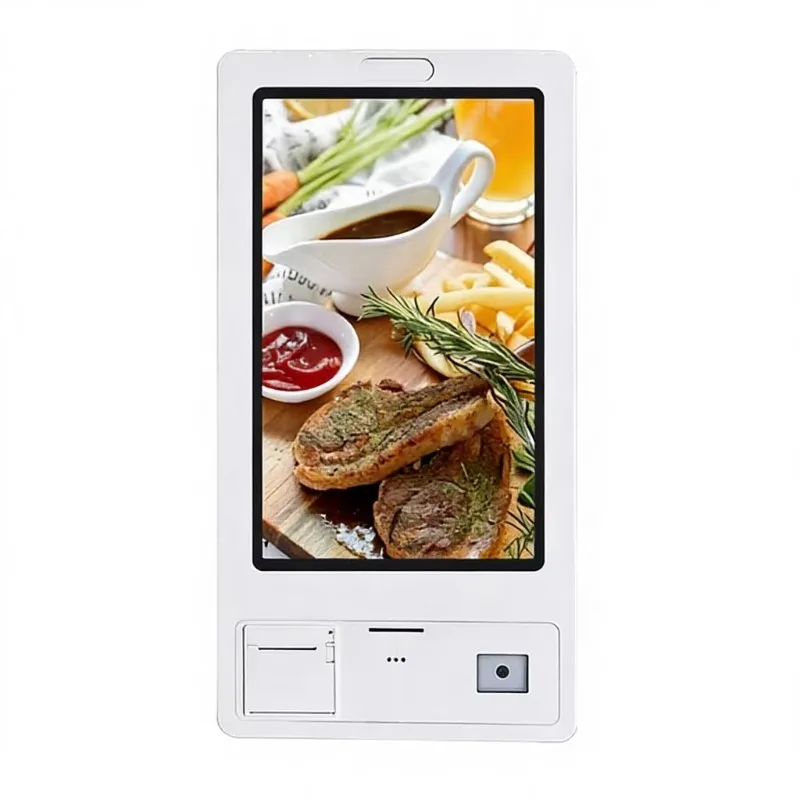 

32 Inch Touch Screen Multitouch Full HD LCD Floor Standing Indoor Payment Kiosk Self-service Ordering System