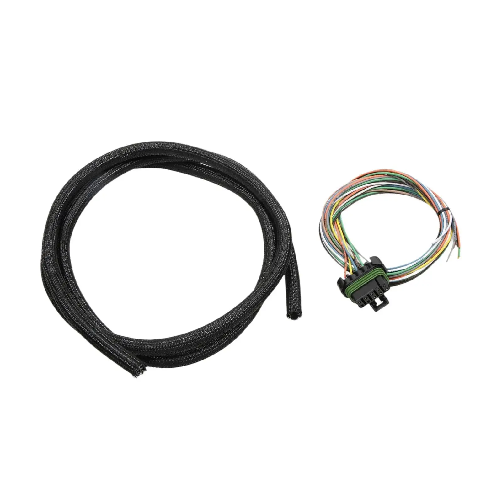 Kit de Cables de Repuesto Multicolor 558-491, Arnés de Cableado de Cobre Duradero con Conector para Electrónica Automotriz Holley Sniper EFI
