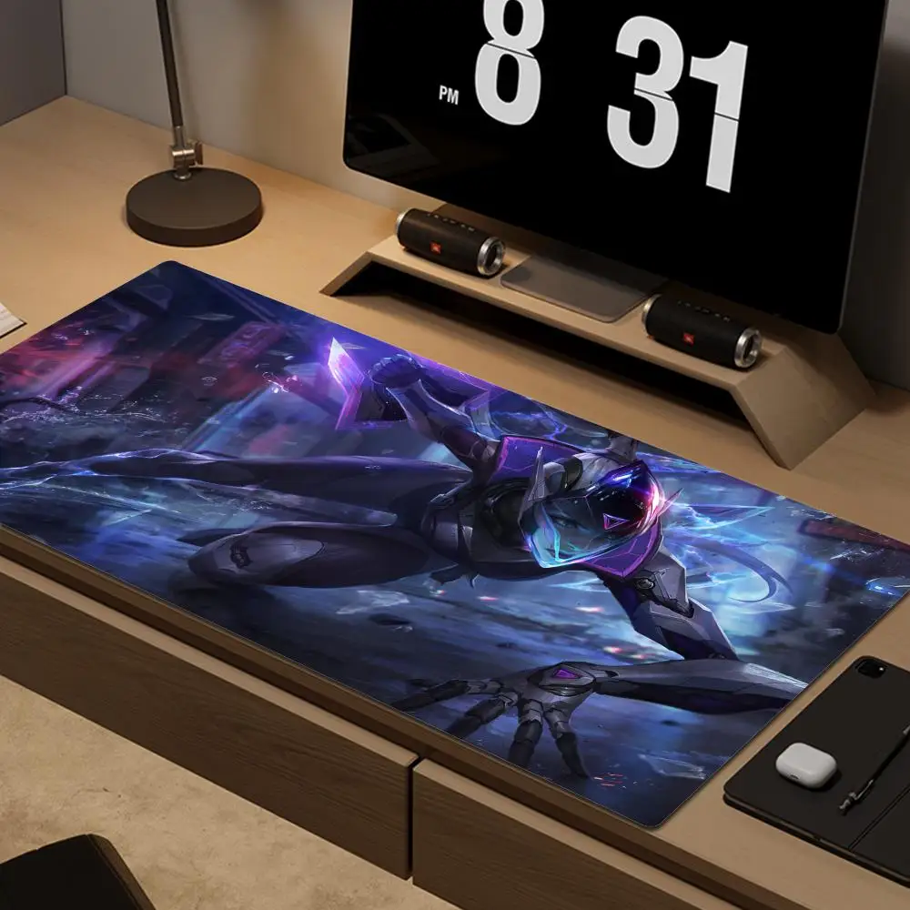 Vayne alas Mouse besar, aksesori Gaming, alas Keyboard, bantalan meja, Mousepad komputer PC Gamer