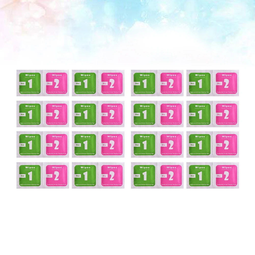 

200pcs Screen Cleaning Cloths Wet For Phones Laptops Tablets Lcds Reusable Microfiber Towels For Optics Glasses Camera