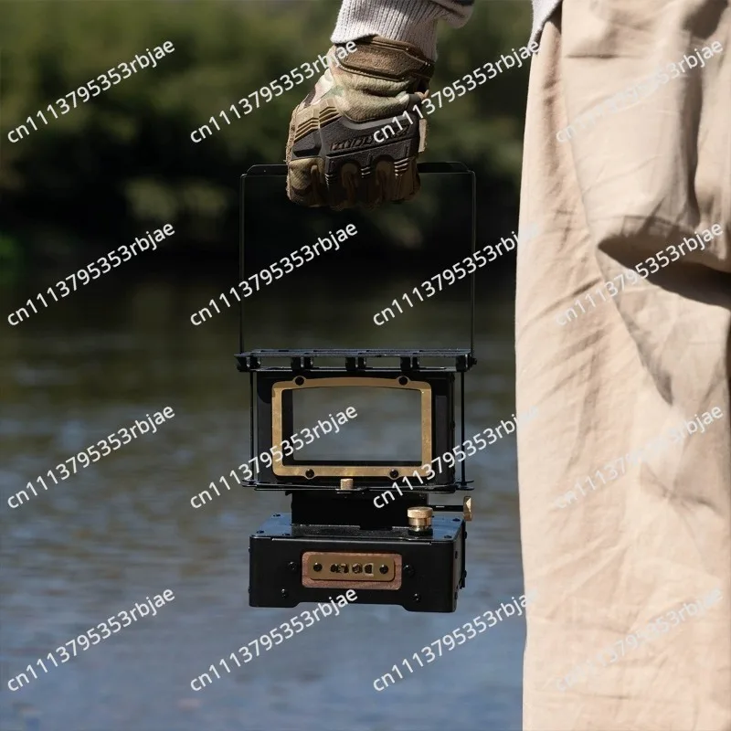 Move the campfire into the camp! This retro viewing stove makes tea and keeps warm, and a high-value portable stove