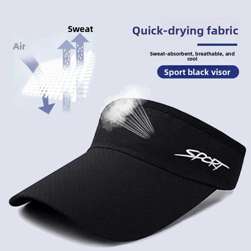Gorra de Running Ligera de Secado Rápido para Hombre, Gorra Deportiva Especial para Maratón y Tenis de Verano, Gorra Unisex de Malla Transpirable