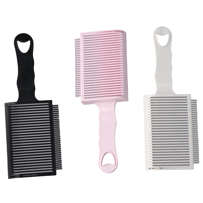 

Fading Comb Professional Barber Flat Top Hair Cutting Comb For Men Heat Resistant Fade Comb Salon Barber Styling Tools 3Colors