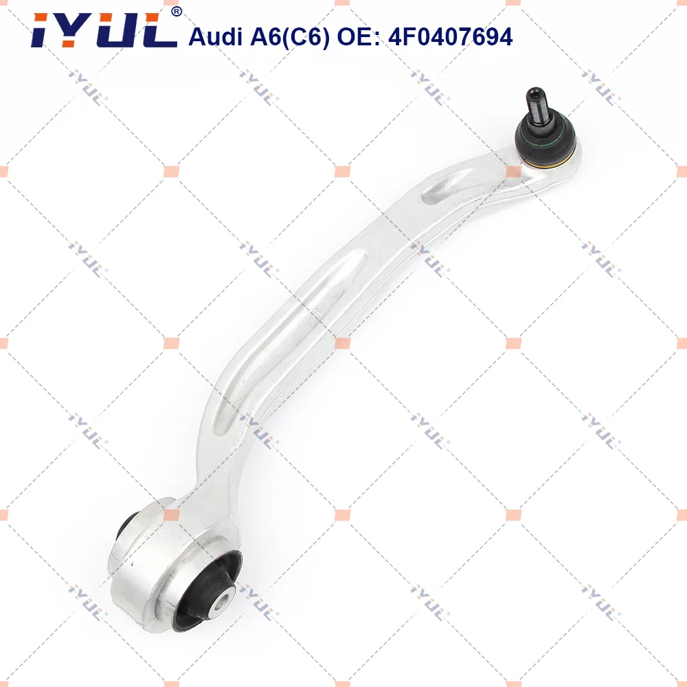 Front Lower Suspension Control Arm Curve For Audi A6 4F2 4FH 4F5 A6L C6 4F0407693 4F0407694