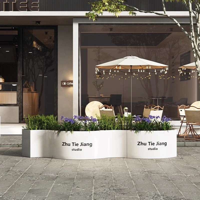 boite-a-fleurs-exterieure-personnalisee-combinaison-ronde-de-forme-speciale-parterre-de-fleurs-jardinage-fente-de-fleur-mobile-en-fer-centre-commercial