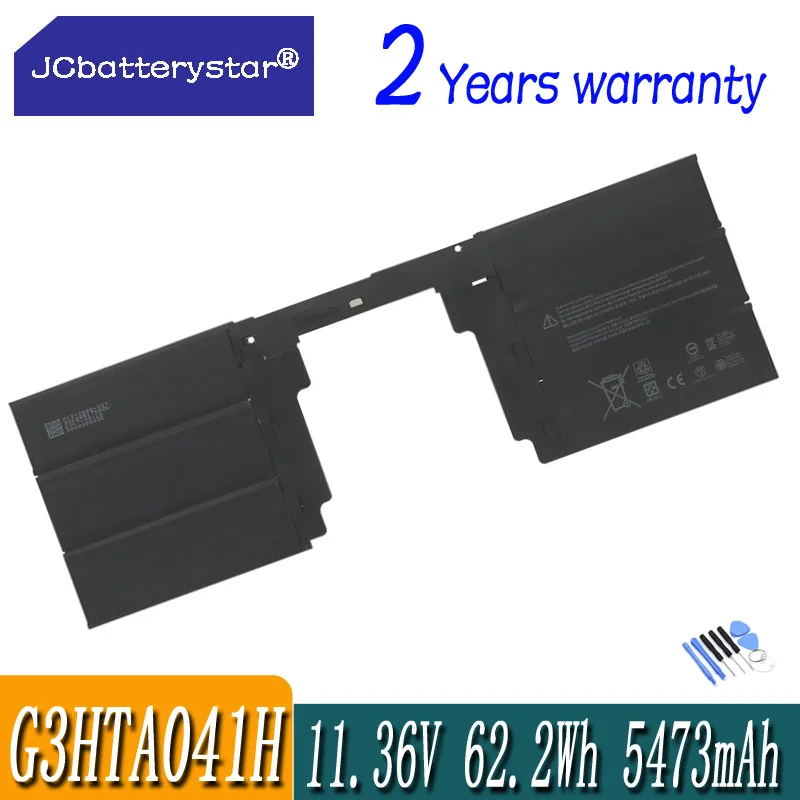 

JC New G3HTA040H G3HTA041H Laptop Battery For Microsoft Surface Book 2 2nd Gen 15" 1793 Keyboard 11.36V 5473mAh