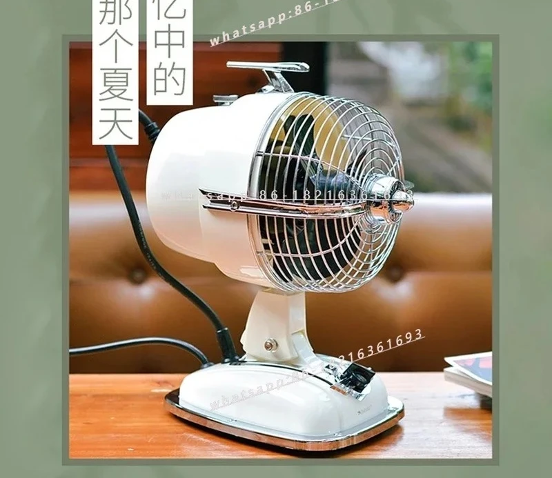 Home Silent Desktop Aircraft Head Retro Electric Fan Air Recirculation Fan