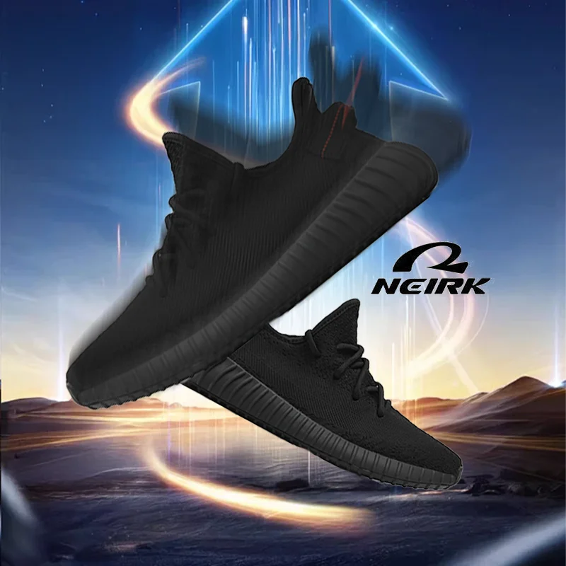 

Мужские кроссовки для бега: комфортные, дышащие, с сетчатым верхом и шнуровкой, идеально подходят для фитнеса и пробежек 035