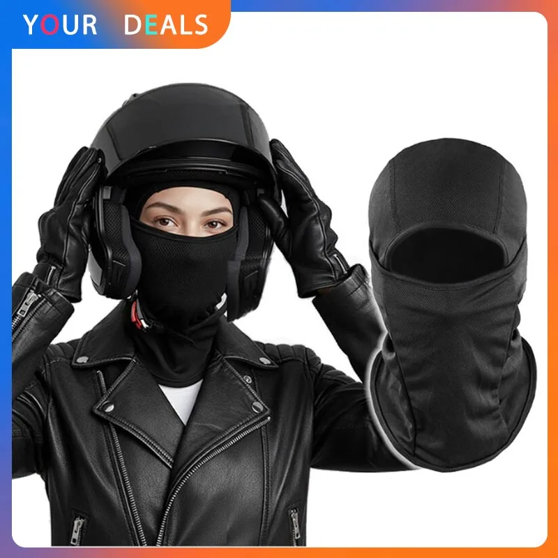 Balaclava Women Versatile Face Mask Sun Protection Dust Prevention Windproof Breathable Mortorcycle Outdoor Cycling Running