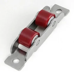 Stainless Steel Window Pulley Flat Wheels Nylon Pulley Slot Wheel Sliding Door Roller Glass Door Runner Wheel Hardware