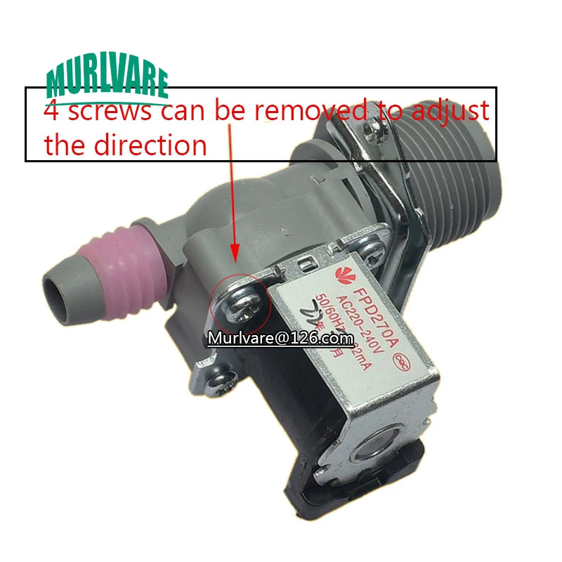 Washing Machine Accessories Water Inlet Valve Solenoid Valve FPD270A Water Inlet Switch For Midea LG Samsung Washing Machines