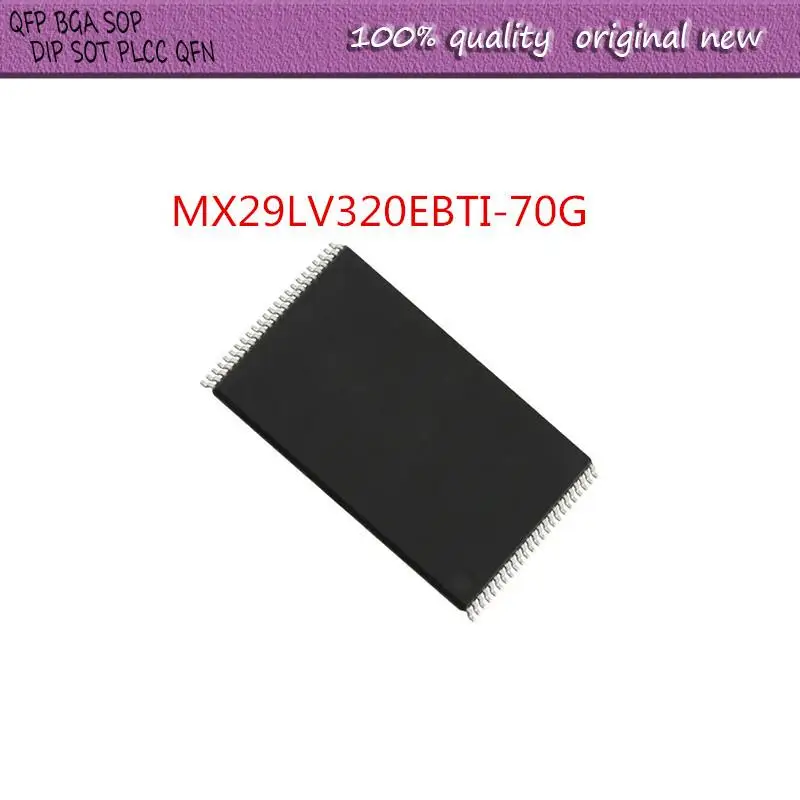 

НОВИНКА 5 ШТ./ПАРТИЯ MX29LV320EBTI-70G MX29LV320 MX29LV320EBTI MX29LV320EBTI-70 TSOP-48