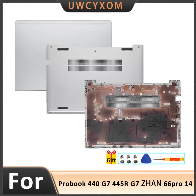 

Запасной чехол для Probook 440 G7 445R G7 ZHAN 66pro 14, задняя крышка ЖК-дисплея/нижний корпус
