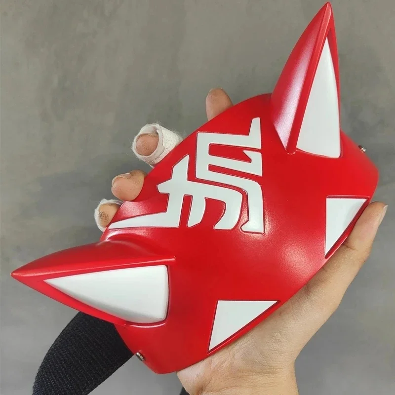 RGD4 Anime Game Overwatch 2 Cosplay Kiriko Fox Headband Adult Women Men New Funny Red Mask Halloween Christmas Party DP[7/