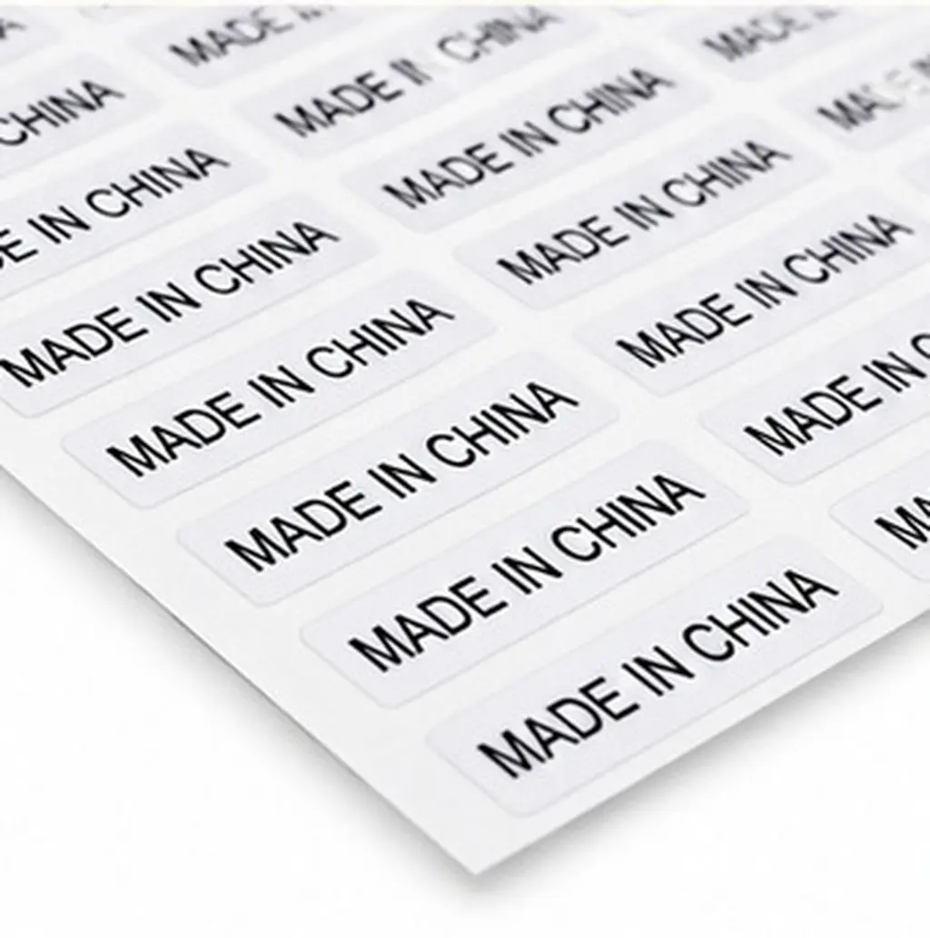 5000Pcs Stickers Waterproof Self Adhesive Labels for Package Metal Plastic Paper Glass Surfaces Waterproof Labels