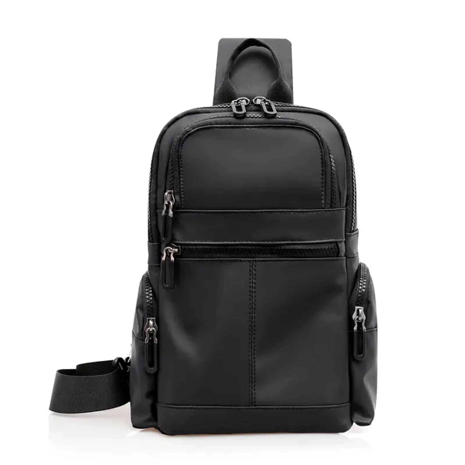 

Womens Crossbody Sling Backpack, Solid Color Satchel, Daypack, Shoulder One Strap Backpack For Hiking Walking Biking Travel