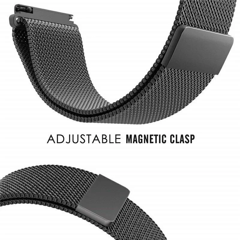 Milanese Loop Strap for Samsung Galaxy Watch 7 6 5 4 44mm 40mm Magnetic Metal Band 22mm 20mm Bracelet Galaxy Watch 4/6 Classic