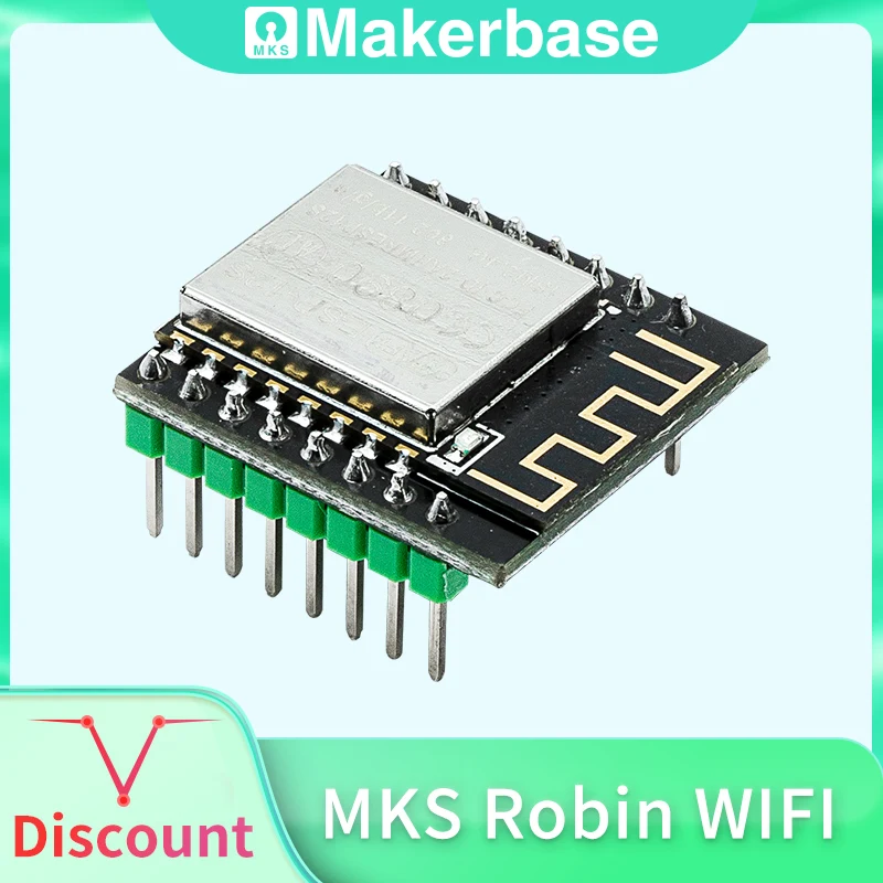 

Makerbase MKS Robin WIFI V1.0 3D printer wireless router ESP8266 WIFI module APP remote control for MKS Robin mainboard