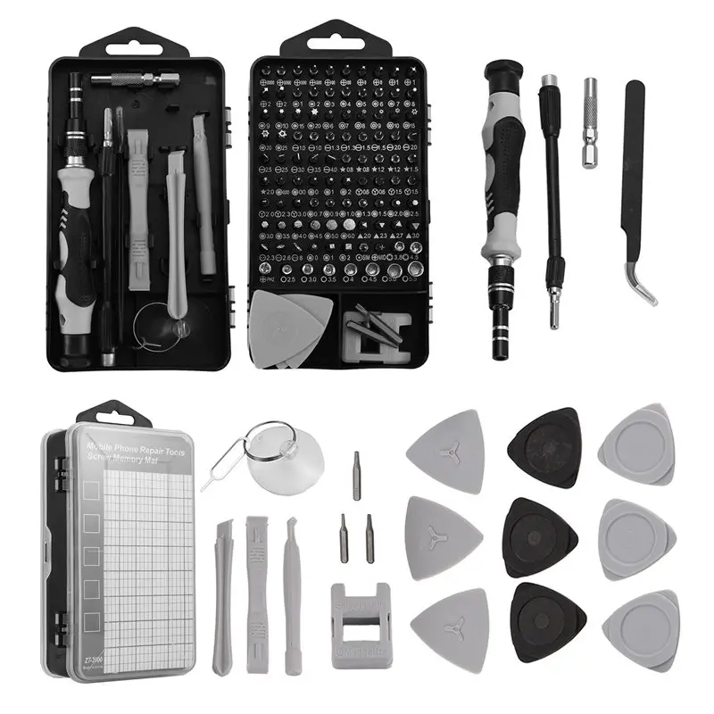 122-In-1 Multifunctional Precision Magnetic Screwdriver Set Computer PC Mobile Phone Equipment Repair Screwdrive Kit