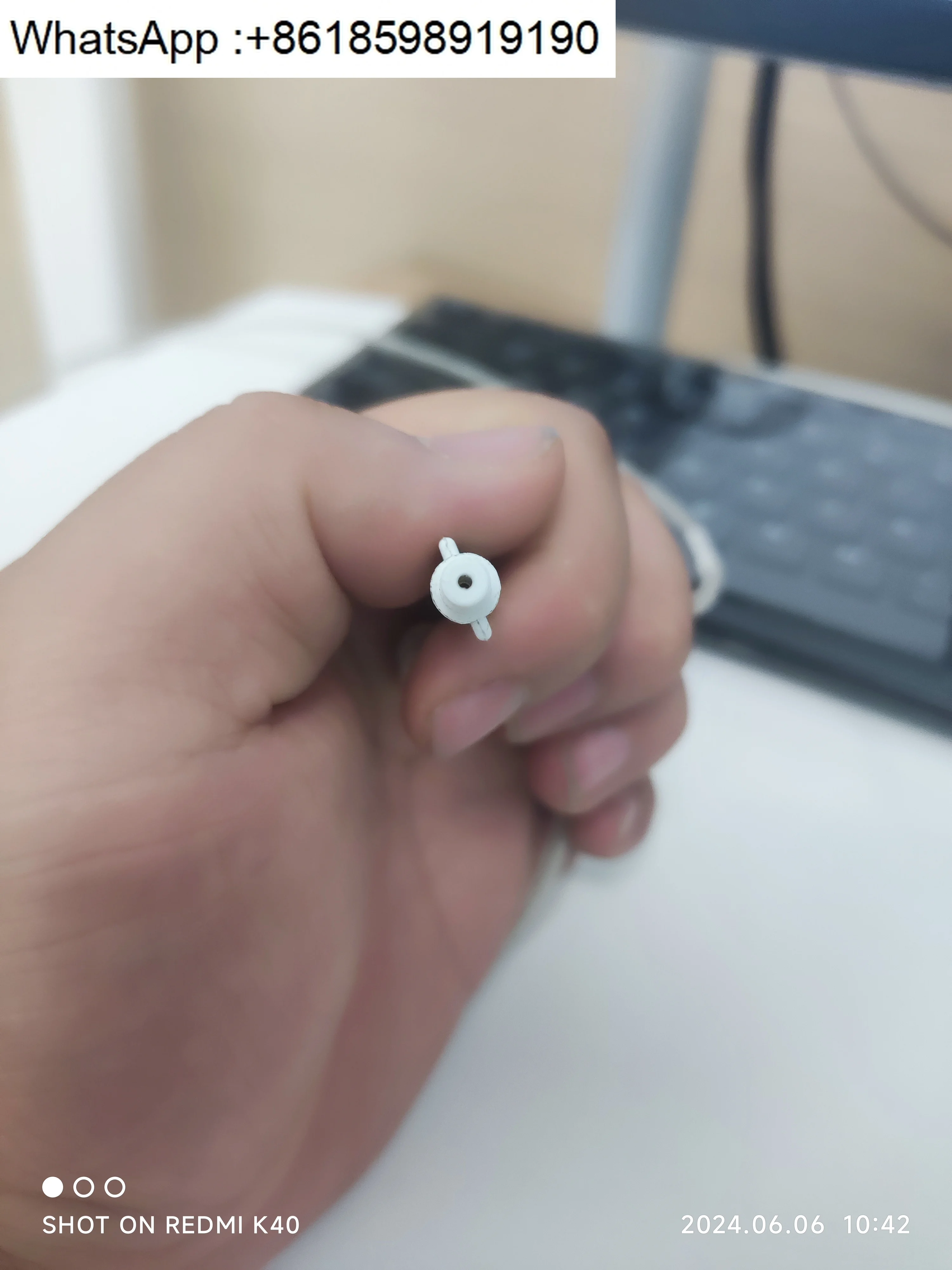 Jaeger función pulmonar tubo de muestreo tubo de calibración de aire nuevo importado original