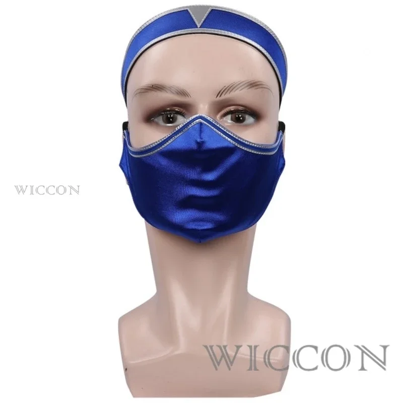 كيتانا ميلينا كاتانا تأثيري لعبة مورتال كوس كومبات بذلة قناع زي النساء ملابس السباحة بيكيني هالوين كرنفال حفلة سو #   1