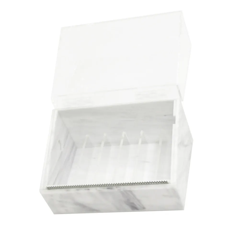 1pcs-premium-acrylic-eyelash-tape-cutter-professional-dispenser-for-lash-extensions-grid-design-smooth-rolling-easy-cutting-home