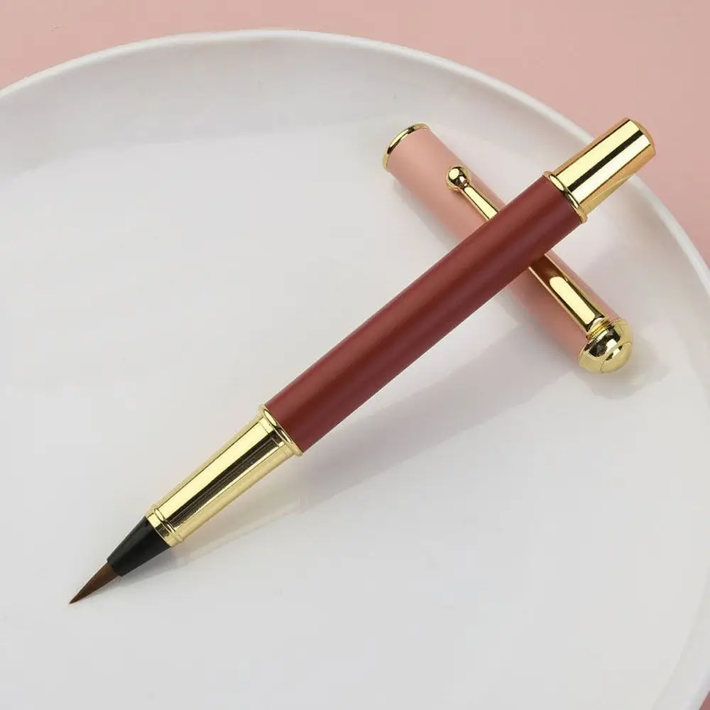 High Quality Professional Artist Drawing Metal Writing Chinese Brushes Painting Pens Calligraphy Pen Brushes Penmanship Brushes