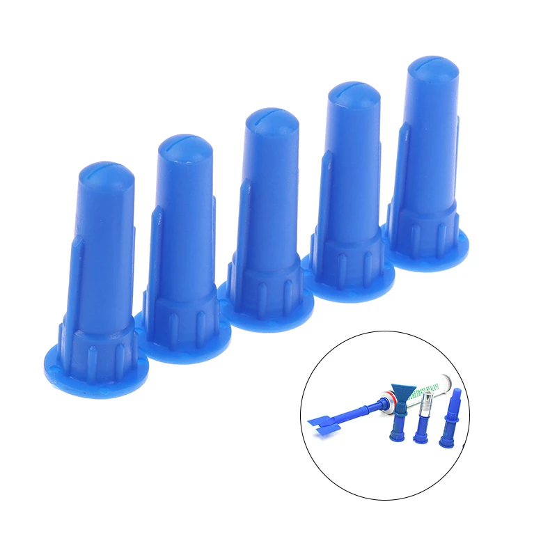 5pcs 56mm Special Cone For Sachet Caulking Spare Part Nozzle Spray Tip For Silicon Sealant Dispenser Syrnge Accessory